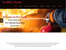 Tablet Screenshot of firetradebd.com